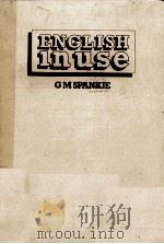 ENGLISH IN USA   1975  PDF电子版封面    G M SPANKIE 