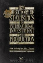 IRM DIRECTORT OF STATISTICS OF INTERNATIONAL INVESTMENT AND PRODUCTION（1956 PDF版）