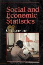 SOCIAL AND ECONOMIC STSTISICS   1983  PDF电子版封面  0582643325   