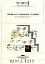 PERFORMANCE PLANNING AND EVAUATION   1984  PDF电子版封面  0574195416   