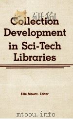 COLLECTION DEVELOPMENT IN SCI-TECH LIBRARIES（1984 PDF版）