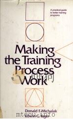 MAKING THE TRAINING PROCESS WORK（1979 PDF版）