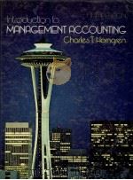 INTRODUCTION TO MANAGEMENT ACCOUNTING FIFTH EDITION   1980  PDF电子版封面    CHARLES T.HORNGREN 
