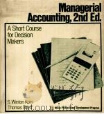 MANAGERIAL ACCOUNTING 2AN ED（1982 PDF版）