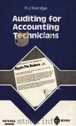 AUDITING FOR ACCOUNTING TECHNICIANS（1983 PDF版）