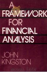 A FRAMEWORK FOR FINANCIAL ANALYSIS（1981 PDF版）