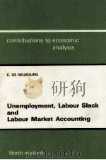 UNEMPLOYMENT LABOUR SLACK AND LABOUR AMRKET ACCOUNTING THEORY EVIDENCE AND POLICY   1988  PDF电子版封面  0444705279  D.W.JORGENSON 
