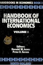 HANDBOOK OF INTERNATIONAL ECONOMICS VOLUME 1（1984 PDF版）