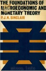 THE FOUNDATIONS OF MACROECONOMIC AND MONETARY THEORY（1983 PDF版）