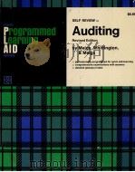PROGRAMMED LEARNING AID FOR AUDITING REVISED EDITION   1975  PDF电子版封面  0256023999  WALTER B.MEIGS 
