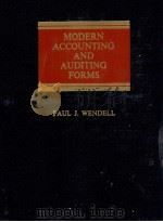 MODERN AUDITING AND AUDITING FORMS   1978  PDF电子版封面  0882621769  PAUL J.WENDELL 