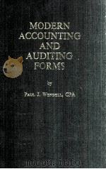 MODERN ACCOUNTING AND AUDITING FORMS   1978  PDF电子版封面  0882621769  PAUL J.WENDELL 