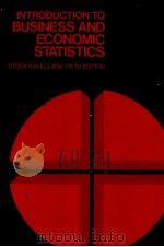 INSTRODUCTION TO BUSINESS AND ECONOMIC STATISTICS   1975  PDF电子版封面  053813240X   