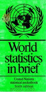 WORLD STATISTICS IN BRIEF UNITED NATIONS STATISTICAL POCKETBOOK SIXTH EDITION（1981 PDF版）