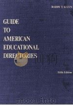GUIDE TO AMERICAN EDUCATIONAL DIRECTORIES FIFTH EDITION（1980 PDF版）