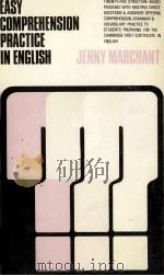 EASY COMPREHENSION PRACTICE IN ENGLISH   1975  PDF电子版封面     