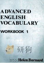 ADVANVED ENGLISH VOCABULARY WORKBOOK 1（1971 PDF版）