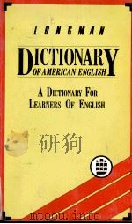 LONGMAN DICTIONARY OF AMERICAN ENGLISH A DICTIONARY FOR LEARNERS OF ENGLISH（1983 PDF版）