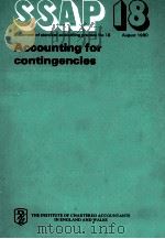 STATEMENTS OF STANDARD ACCOUNTING PRACTICE NO 18 ACCOUNTING FOR CONTINGENCIES（ PDF版）