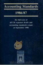 ACCOUNTING STANDARDS 1986/87（1986 PDF版）