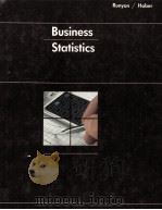BUSINESS STATISTICS   1981  PDF电子版封面  0256026556   
