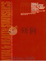 PATTERNS OF AMBULATORY CARE IN GENERAL AND FAMILY PRACTICE:THE NATIONAL AMBULATORY MEDICAL CARE SURV   1983  PDF电子版封面     