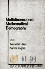 MULTIDIMENSIONAL MATHEMATICAL DEMOGRAPHY（1982 PDF版）