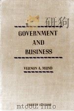 GOVERNMENT AND BUSINESS   1965  PDF电子版封面    VERNON A.MUND 
