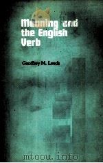 MEANING AND THE ENGLISH VERB（1971 PDF版）