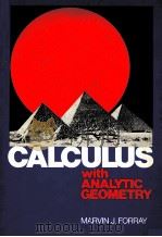 CALCULUS WITH ANALYTIC GEOMETRY   1977  PDF电子版封面  0023388005   