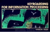 KEYBOARDING FOR INFORMATION PROCESSING   1980  PDF电子版封面  0070261059   