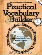 PRACTICAL VOCABULARY BUILDER   1983  PDF电子版封面     