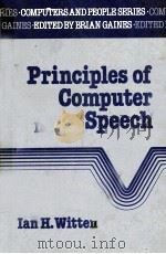 PRICIPLES OF COMPUTER SPEECH（1982 PDF版）