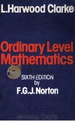 ORDINARY LEVEL MATHEMATICS SIXTH EDITION（1978 PDF版）