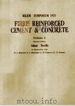 RILEM SYMPOSIUM 1975 FIBRE REINFORCED CEMENT CONCRETE VOLUME 2（1975 PDF版）