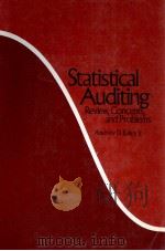 STATISTICA LAUDITING   1981  PDF电子版封面  0155837583   