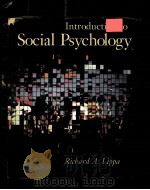 INTRODUCTION TO SOCIAL PSYCHOLOGY   1990  PDF电子版封面    RICHARD A.LIPPA 