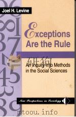 EXCEPTIONS ARE THE RULE:AN INQUIRY INTO METHODS IN THE SOCIAL SCIENCES（1993 PDF版）