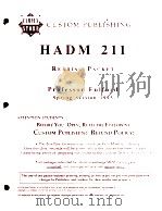 CUSTOM PUBLISHING HADM 211 READING PACKET（1993 PDF版）