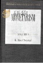 MONETARISM VOLUME Ⅰ（1990 PDF版）