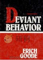DEVIANT BEHAVIOR THIRD EDITION（1990 PDF版）