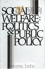 SOCIAL WELFARE POLITICS AND PUBLIC POLICY   1983  PDF电子版封面    DIANA M.DINITTO 