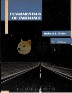 FUNDAMENTALS OF INSURANCE SECOND EDITION（1984 PDF版）