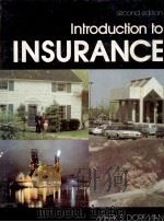 INTRDUCTION TO INSURANCE SECOND EDITION（1982 PDF版）