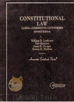 CONSTITUTIONAL LAW CASES COMMENTS QUESTIONS SEVENTH EDITION   1991  PDF电子版封面  0314863192   