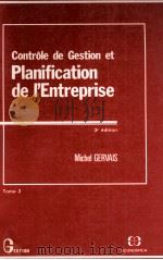 CONTROLE DE GESTION ET PLANIFICATION DE I'ENTREPRISE（1989 PDF版）