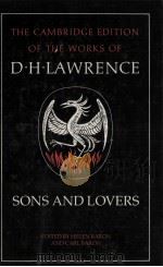 SONS AND LOVERS   1991  PDF电子版封面  0521242762  D.H.LAWRENCE 