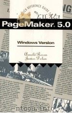 PAGEMAKER 5.0 WINDOWS VERSION（1993 PDF版）