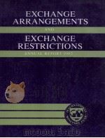 EXCHANGE ARRANGEMENTS AND EXCHANGE RESTRICTIONS ANNUAL REPORT 1992   1992  PDF电子版封面  1557753083   