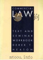 COMMERCIAL LAW TEXT AND SEMINAR WORKBOOK（1991 PDF版）